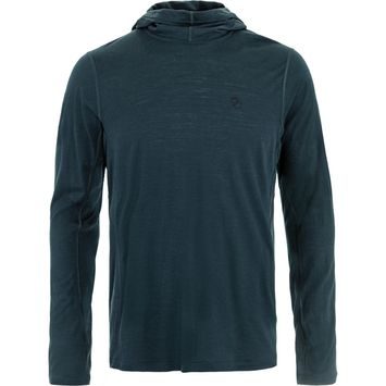 FJÄLLRÄVEN Abisko Wool Hoodie M Dark Navy