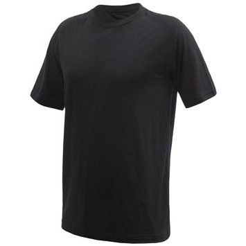 SENSOR MERINO ACTIVE NO LOGO pánské triko kr.rukáv raglan černá
