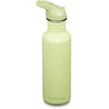 KLEAN KANTEEN Classic 27oz (w/Flip Seal Sport Cap) - shadow lime 800 ml