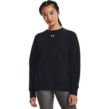 UNDER ARMOUR Rival Fleece Crew, Black / White