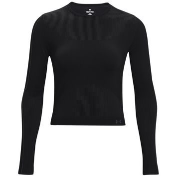 UNDER ARMOUR Rush Seamless LS, black