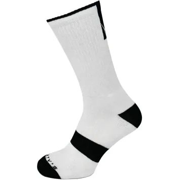 PEATYS SHREDSOCKS BLOCK WHITE / BLACK