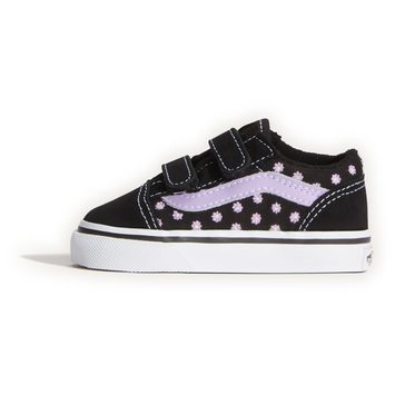 VANS Old Skool V FLORAL EMBROIDERY PURPLE