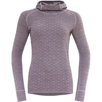 DEVOLD Kvitegga Merino 230 Hoodie Wmn, Orchid