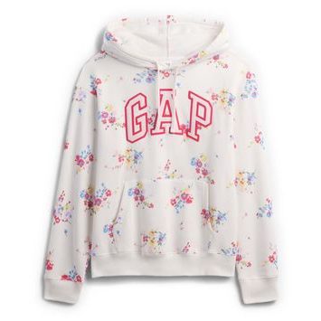 GAP 887307-01 Mikina s logem Bílá