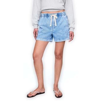 GAP 739808-00 Džínové kraťasy Modrá
