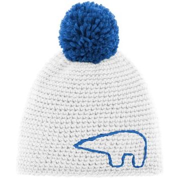 EISBÄR Jay Pompon MÜ kids white-lapis/lapis