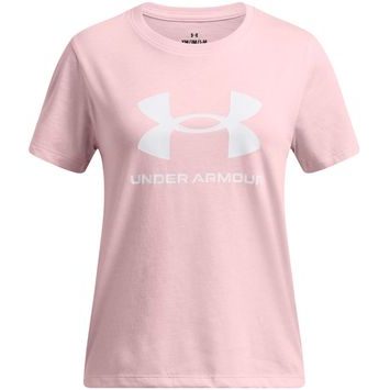 UNDER ARMOUR UA BIG LOGO SS, růžová