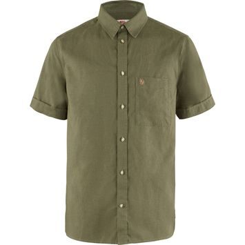 FJÄLLRÄVEN Övik Travel Shirt SS M Green