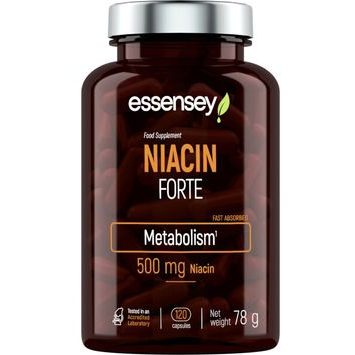 TREC NUTRITION ESSENSEY Niacin Forte - vitamín B3 - 120 kapslí