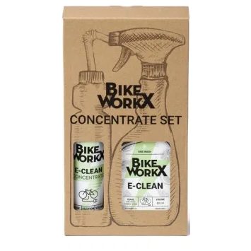 BIKEWORKX E-Clean Concentrate Set_dávkovač 250ml/sprej 500ml