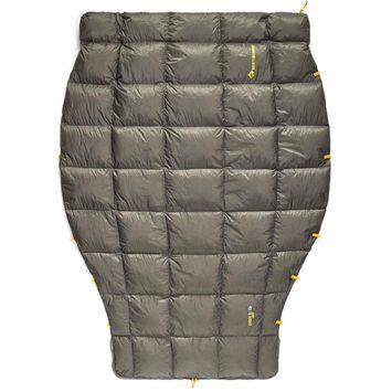 SEA TO SUMMIT Ember 7C Down Quilt Long, Beluga Black