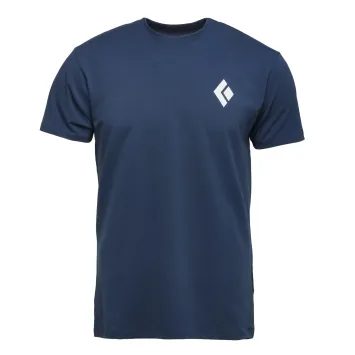 BLACK DIAMOND M SS EQUIPMNT FOR ALPINIST TEE Indigo