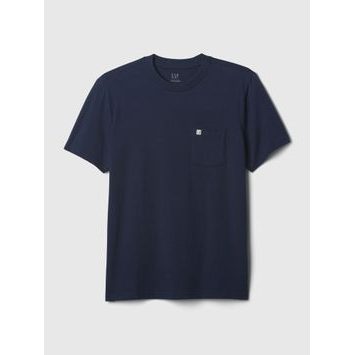 GAP Tričko s kapsičkou Tmavě modrá