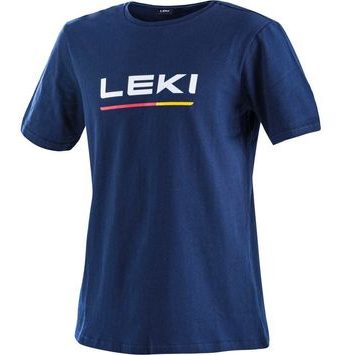 LEKI Logo T-Shirt LEKI Women true navy blue-white