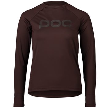 POC W's Reform Enduro Jersey Axinite Brown