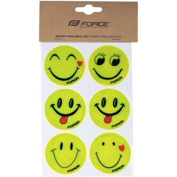 FORCE SMILE, žluté, 6 ks
