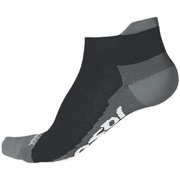 SENSOR RACE COOLMAX INVISIBLE, černá/šedá