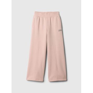 GAP Dětské široké tepláky Růžová