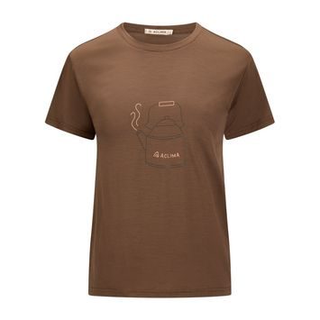 ACLIMA LightWool 140 Tee Kettle W's Dark Earth