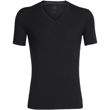 ICEBREAKER M Anatomica SS V, BLACK