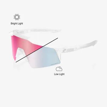 100% SPEEDCRAFT SL Replacement Lens Rose Gold Mirror Photochromic