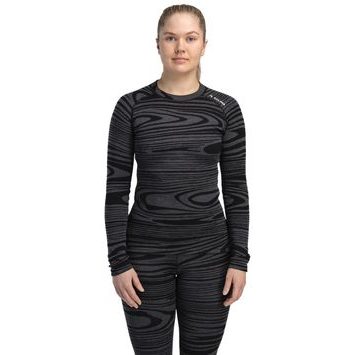 ACLIMA WarmWool Motion Crewneck W's Black Motion