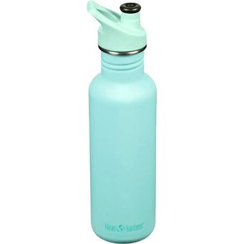 KLEAN KANTEEN Classic 27oz (w/Sport Cap) - Pastel Turquoise 800 ml