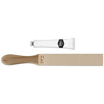 KAI Sada na obtahování nožů, kožený strop (20,5x4 cm) + leštící pasta