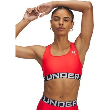 UNDER ARMOUR UA HG Mid Branded-RED/WHT