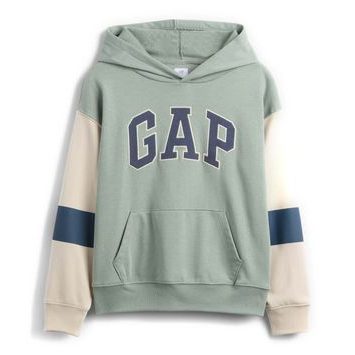 GAP 884118-00 Dětská mikina s logem French Terry Zelená