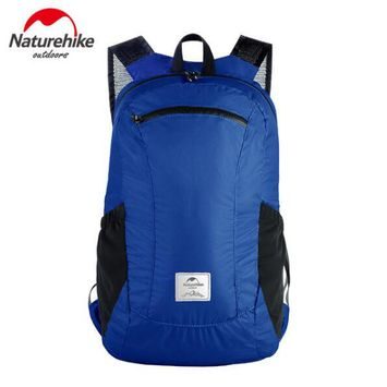 NATUREHIKE NH17A012-B-05 ultralight sbalitelný batoh 18l 120g - modrý