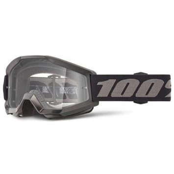 100% STRATA MINI Goggle Black - Clear Lens