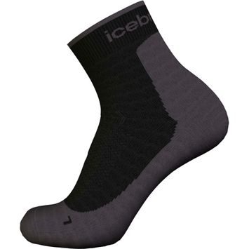 ICEBREAKER M Mer Hike+ Light Mini BLACK/OBSIDIAN