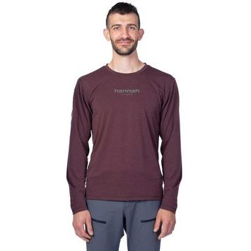 HANNAH BINE L/S red mahogany (stripe)