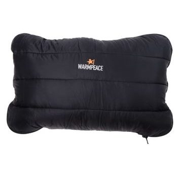 WARMPEACE POLŠTÁŘEK PÉŘOVÝ ZIP black