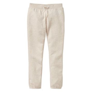 GAP 699662-14 Dětské tepláky GAP logo joggers Smetanová