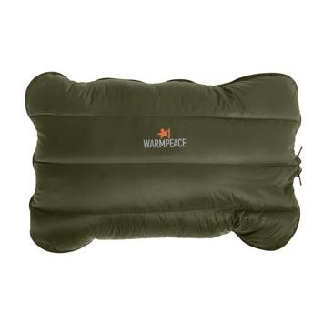 WARMPEACE POLŠTÁŘEK PÉŘOVÝ olive
