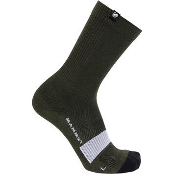 MAMMUT All-Mountain Targeted Cushion Merino Crew Socks dark marsh-white