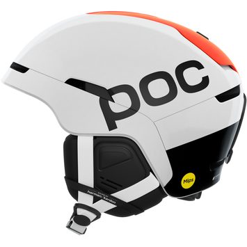 POC Obex Connect Hydrogen White/Fluorescent Orange AVIP