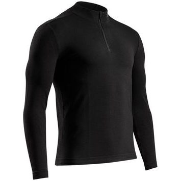 X-BIONIC MIGHTYWOOL SHIRT LS 1/2 ZIP MEN X Black