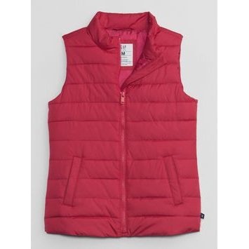 GAP 724499-03 Dětská prošívaná vesta, Červená