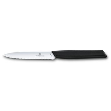 VICTORINOX Nakrajovací Swiss Modern, 10 cm, černý
