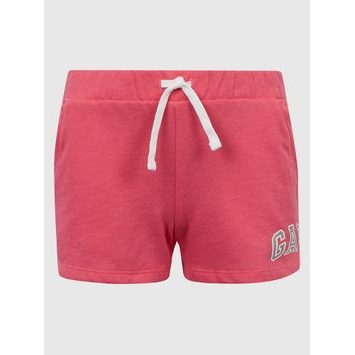 GAP 587591-01 Dětské kraťasy logo GAP Růžová