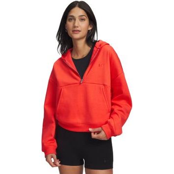 UNDER ARMOUR Icon Fleece HZ Hoodie-RED