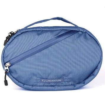 LIFEVENTURE Folding Wash Bag; blue
