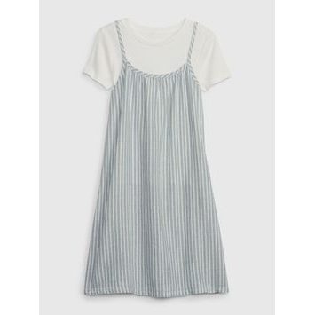 GAP 709701-00 Dětské šaty a tričko Šedá