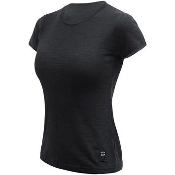 SENSOR MERINO CORDURA dámské triko kr.rukáv černá