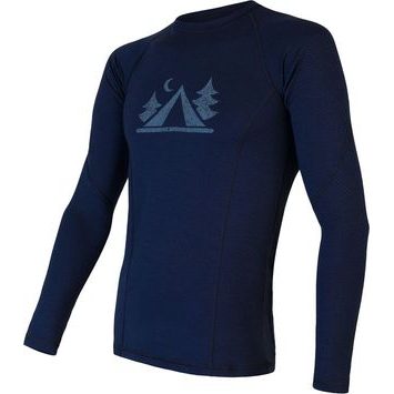 SENSOR MERINO DF CAMP deep blue
