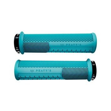 PEATYS MONARCH KNURL THICK 32-34mm TURQUOISE